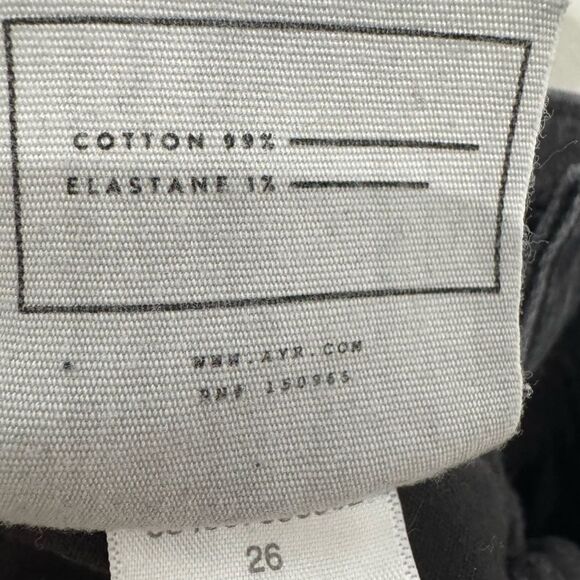 AYR The LaLa Straight Leg jeans in Vintage Black - Picture 9 of 9